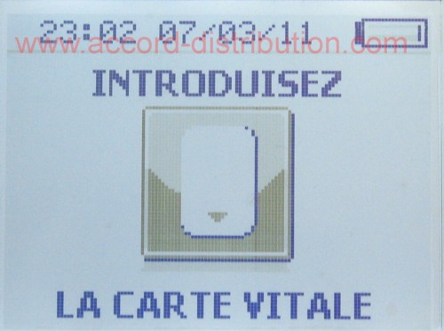 Vital'act 3S Ingenico/Olaqin - Lecteur de carte vitale portable -  Compatible PC/SC